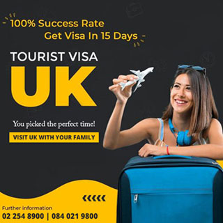 UK Tourist Visa ad